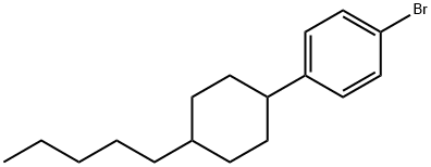 4-(4-戊基环己基)溴苯 结构式