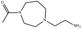 2-(4-ACETYL-1,4-DIAZEPAN-1-YL)ETHANAMINE
 结构式