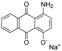 1-AMINO-4-HYDROXYANTHRAQUINONESODIUMSALT 结构式