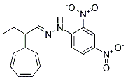 2-(2,4,6-CYCLOHEPTATRIENYL)BUTYRALDEHYDE(2,4-DINITROPHENYL)HYDRAZONE 结构式