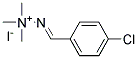 2-(4-CHLOROBENZYLIDENE)-1,1,1-TRIMETHYLHYDRAZINIUMIODIDE 结构式