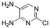 2-CHLORO-4,5-PYRIMIDINEDIAMINE 结构式