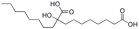 2-HYDROXY-2-OCTYLSEBACICACID 结构式