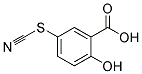 2-HYDROXY-5-THIOCYANATOBENZOICACID 结构式