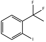 1-(1,1-二氟乙基)-2-碘-苯 结构式