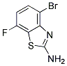 2-Amino-4-bromo-7-fluorobenzothiazole 结构式