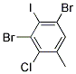 2-Chloro-3,5-dibromo-4-iodotoluene 结构式