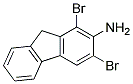2-Amino-1,3-dibromofluorene 结构式