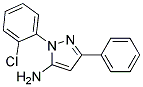 1-(2-Chlorophenyl)-3-phenyl-1H-pyrazol-5-ylamine 结构式