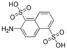 2-AMINONAPHTHALENE-1,5-DISULPHONIC ACID 结构式