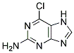2-AMINO-6-CHLOROPURINE 98-102% 结构式