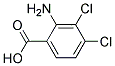 2-AMINO-3,4-DICHLOROBENZOIC ACID 结构式