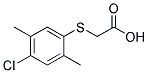 2-(4-CHLORO-2,5-DIMETHYLPHENYLTHIO)-ACETIC ACID 结构式