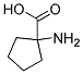 1-AMINCYCLOPENTANE-1-CARBOXYLIC ACID 结构式