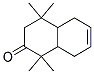 1,1,4,4-TETRAMETHYL-3,4,4A,5,8,8A-HEXAHYDRO-1H-NAPHTHALEN-2-ONE 结构式