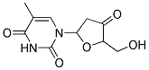 1-(TETRAHYDRO-5-(HYDROXYMETHYL)-4-OXOFURAN-2-YL)-5-METHYLPYRIMIDINE-2,4(1H,3H)-DIONE 结构式