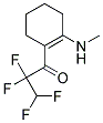 1-(N-METHYLAMINO)-2-(2,2,3,3-TERAFLUOROPROPANOYL)-CYCLOHEX-1-ENE 结构式
