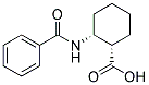 (1S,2R)-(+)-CIS-2-BENZAMIDOCYCLOHEXANECARBOXYLIC ACID 结构式