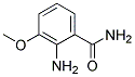 2-氨基-3-甲氧基苯甲酰胺 结构式