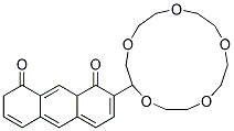 1,8-蒽醌-15-冠-5 结构式