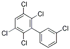 2.3.3'.5.6-PENTACHLOROBIPHENYL SOLUTION 100UG/ML IN HEXANE 2ML 结构式