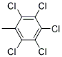 2,3,4,5,6-PENTACHLOROTOLUENE SOLUTION 100UG/ML IN TOLUENE 5X1ML 结构式