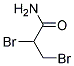 2,3-DIBROMOPROPIONAMIDE SOLUTION 100UG/ML IN ACETONITRILE 5ML 结构式