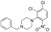 1-BENZYL-4-(2,3-DICHLORO-6-NITROPHENYL)PIPERAZINE, TECH 结构式