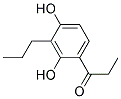 1-(2,4-DIHYDROXY-3-PROPYLPHENYL)PROPAN-1-ONE, TECH 结构式