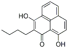 2-Butyl-3,9-dihydroxy-1H-phenalen-1-one, tech 结构式