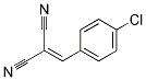 2-(4-CHLOROBENZYLIDENE)MALONONITRILE, TECH 结构式