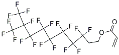1H,1H,2H,2H-Perfluoro-9-methyldecyl acrylate 结构式