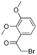 2-BROMO-1-(2,3-DIMETHOXYPHENYL)ETHANONE 结构式