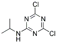 2-异丙基氨基-4,6-二氯-5-三嗪 结构式