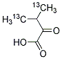 2-KETO-3-METHYL-13C-BUTYRIC-4-13C ACID 结构式