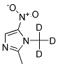 1-METHYL-D3-2-METHYL-5-NITRO-1H-IMIDAZOLE 结构式