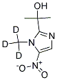 2-(1-METHYL-D3-5-NITRO-1H-IMIDAZOL-2-YL)-PROPAN-2-OL 结构式