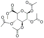 1,2,3,4-TETRA-O-ACETYL-B-D-GLUCURONIC ACID, METHYL ESTER 结构式