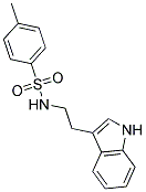 (2-INDOL-3-YLETHYL)((4-METHYLPHENYL)SULPHONYL)AMINE 结构式