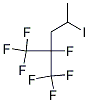 1,1,1,2-TETRAFLUORO-2-TRIFLUOROMETHYL-4-IOODOPENTANE 结构式