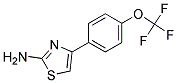 2-AMINO-4-[4-(TRIFLUOROMETHOXY)PHENYL]THIAZOL 结构式