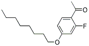 2'-FLUORO-4'-OCTYLOXYACETOPHENON 结构式