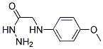 2-(4-METHOXYANILINO)ACETOHYDRAZIDE 结构式