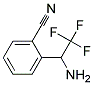 2-(1-AMINO-2,2,2-TRIFLUORO-ETHYL)-BENZONITRILE 结构式