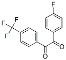 1-(4-FLUORO-PHENYL)-2-(4-TRIFLUOROMETHYL-PHENYL)-ETHANE-1,2-DIONE 结构式