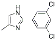 2-(3,5-DICHLORO-PHENYL)-4-METHYL-1H-IMIDAZOLE 结构式