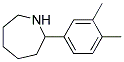 2-(3,4-DIMETHYLPHENYL)AZEPANE 结构式