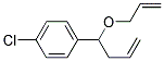 1-(1-ALLYLOXY-BUT-3-ENYL)-4-CHLORO-BENZENE 结构式