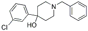 1-BENZYL-4-(3-CHLORO-PHENYL)-PIPERIDIN-4-OL 结构式