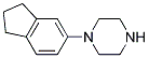 1-INDAN-5-YL-PIPERAZINE 结构式